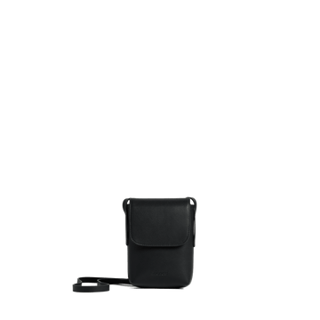 Front view of Metro Mini Crossbody Carbon Black