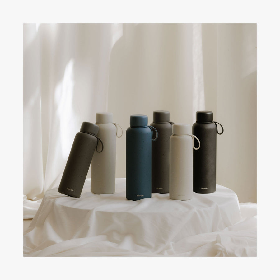 Kiyo UVC Water Bottle | Front view of six Kiyo UVC Water Bottles
