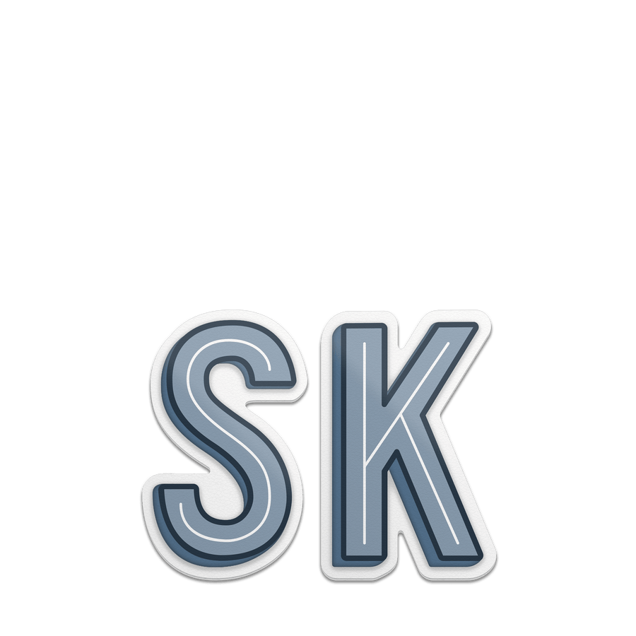 A Scaled | Alphabet Stickers