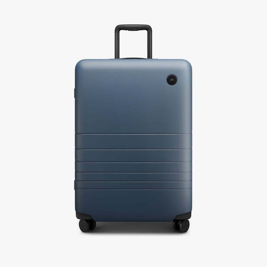 Ocean Blue | Front view of Check-In Medium in Ocean Blue