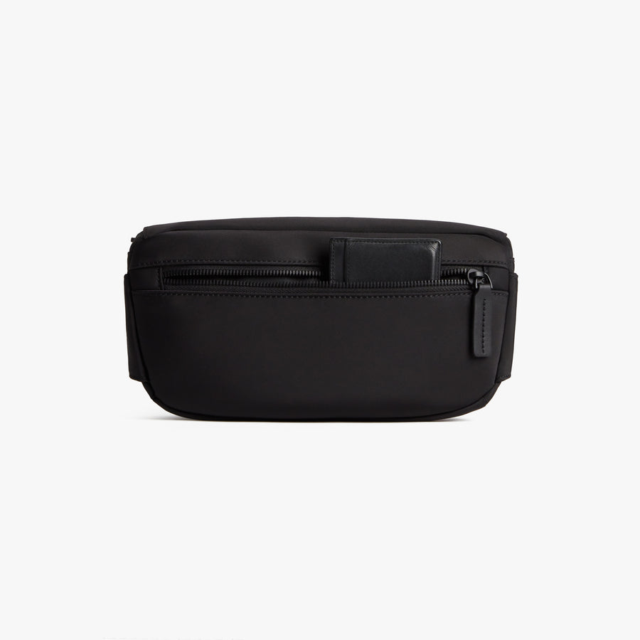 Carbon Black | Back pouch view of Metro Sling in Carbon Black